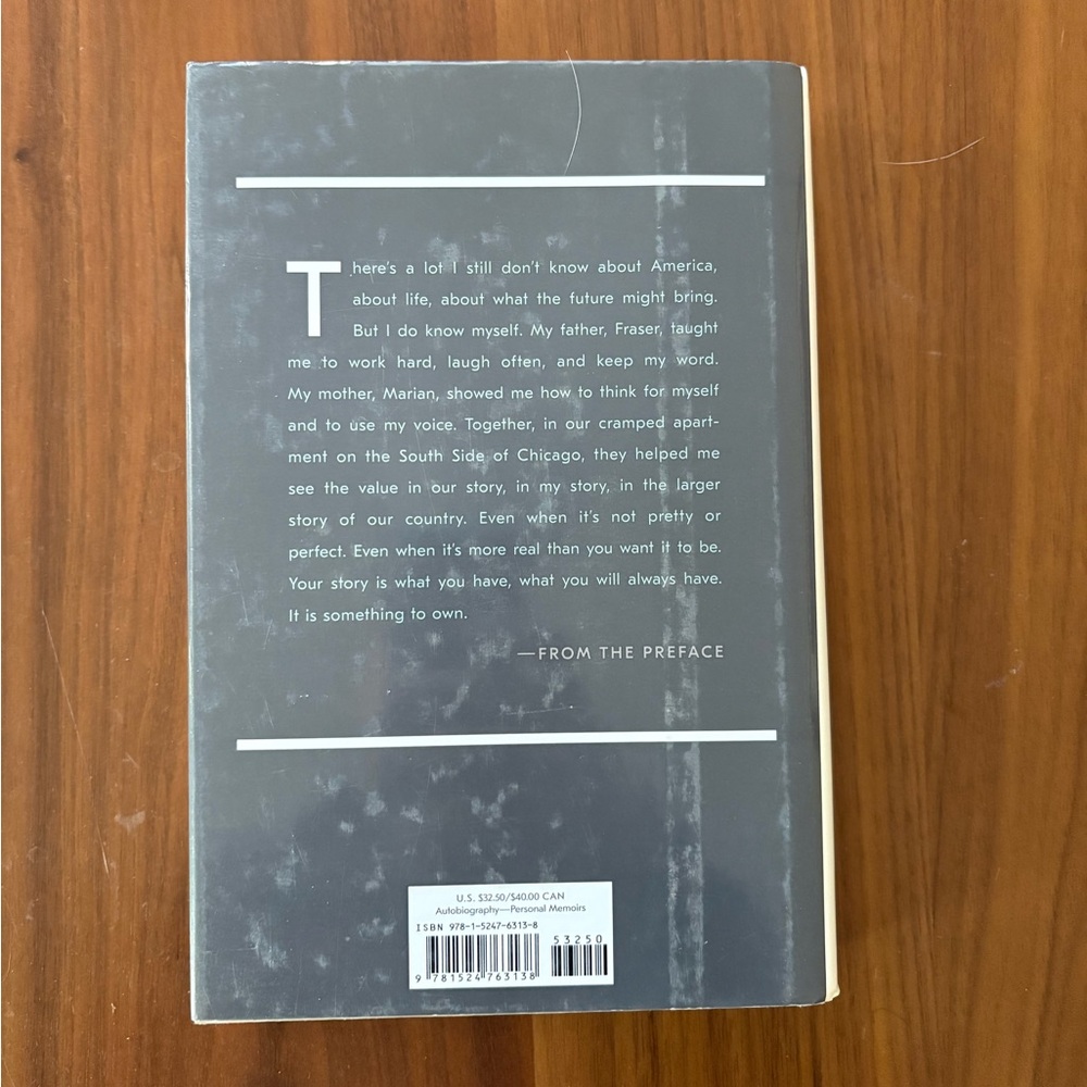 Becoming by Michelle Obama Hardcover Book - Picture 2 of 2